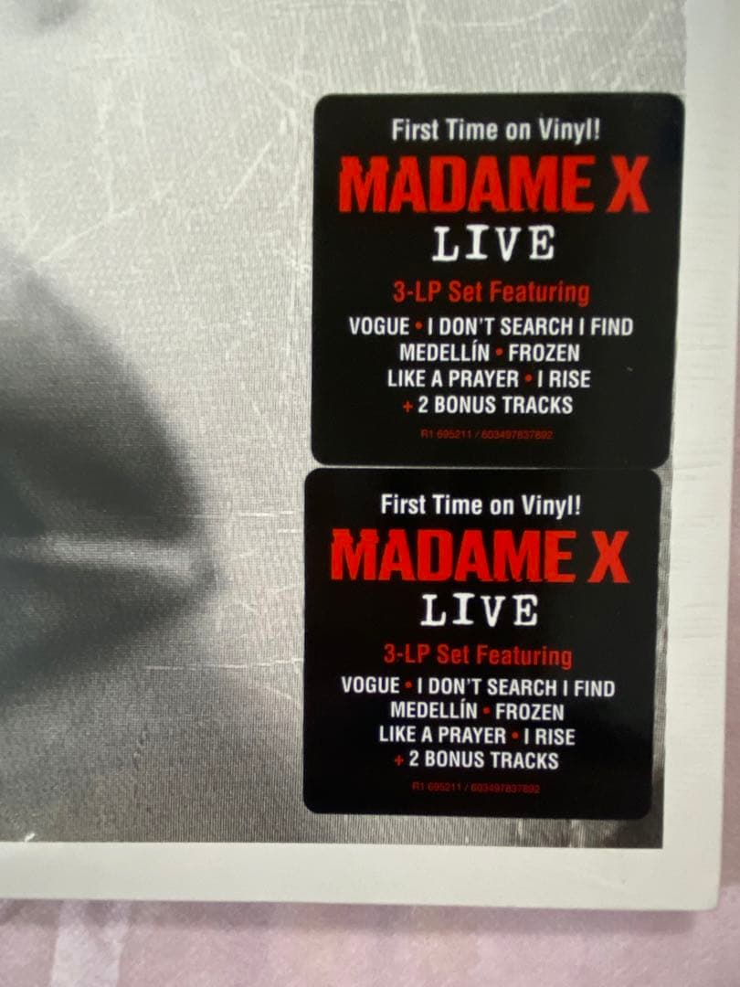 【未開封品】 MADAME X LIVE 3-LPセット