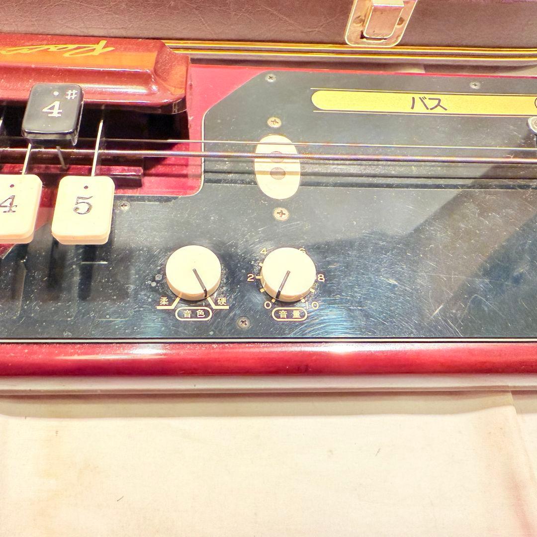 SUZUKI スズキ 電気大正琴 蘭 Bass バス ベース 低音 ケース付