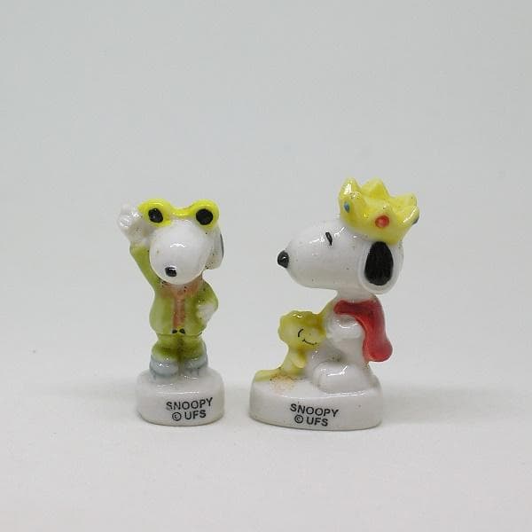 Snoopy（スヌーピー）のフェーヴ／全10個／2001年／ポースレン製