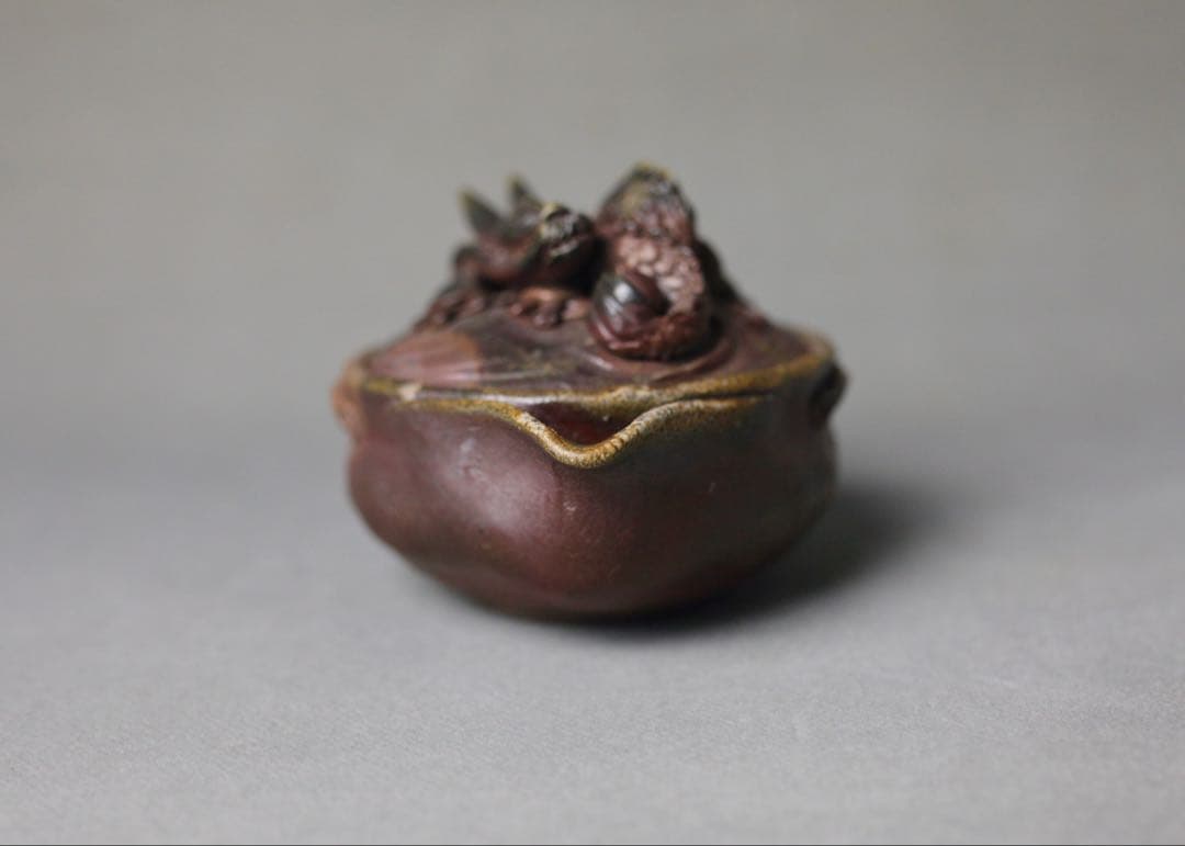 備前焼 龍細工 宝瓶 煎茶器 湯冷まし 七点