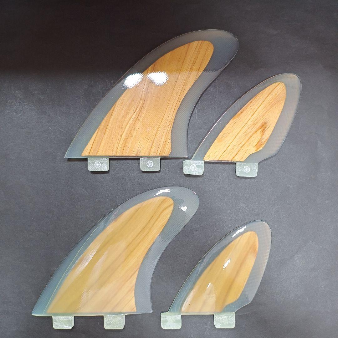 ウッドコア　FCS対応　クワッドフィン