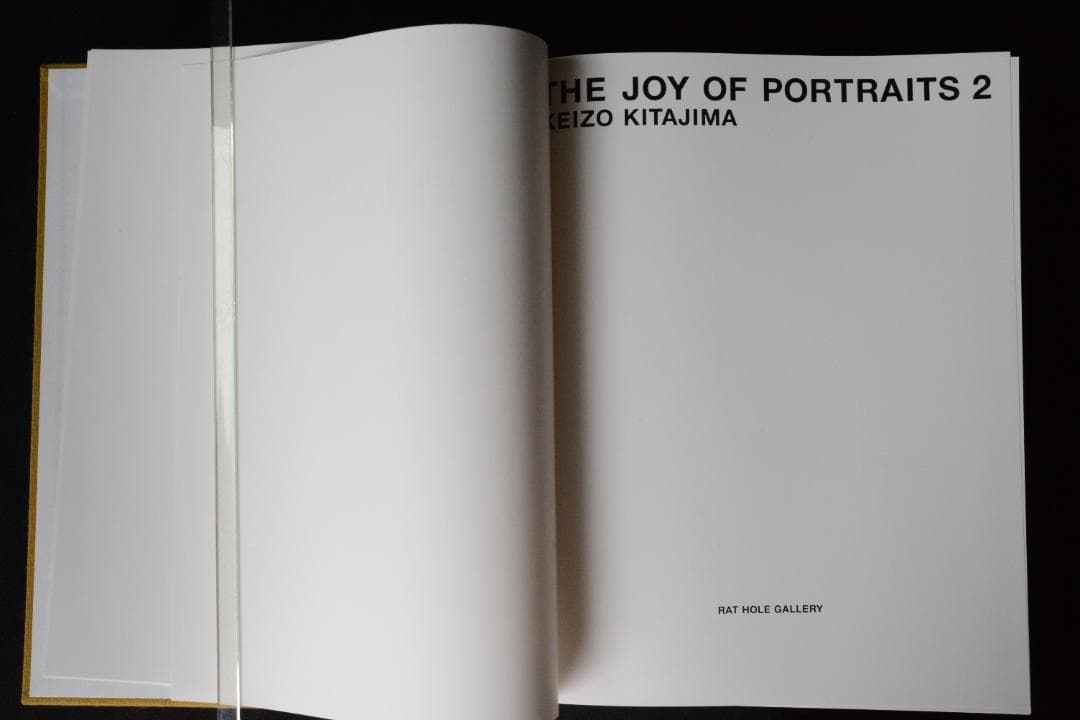 【Keizo Kitajima: THE JOY OF PORTRAITS】新品