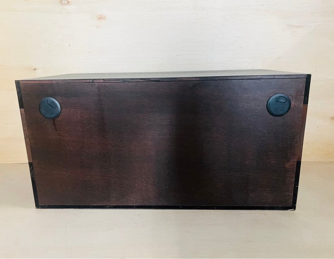 RepBox 木製ケージ　900×450×450　小動物、爬虫類用　ブラウン