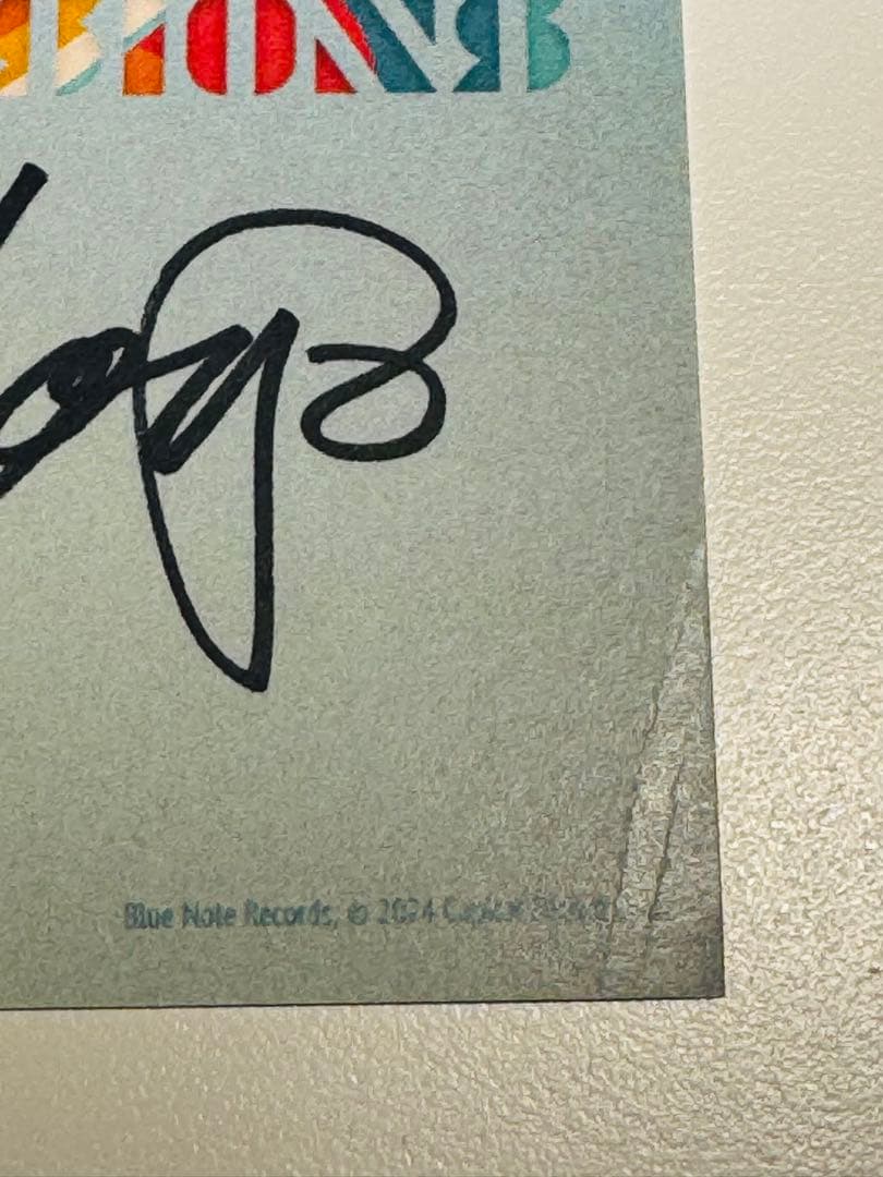 オフィシャル直筆サイン Norah Jones / Visions