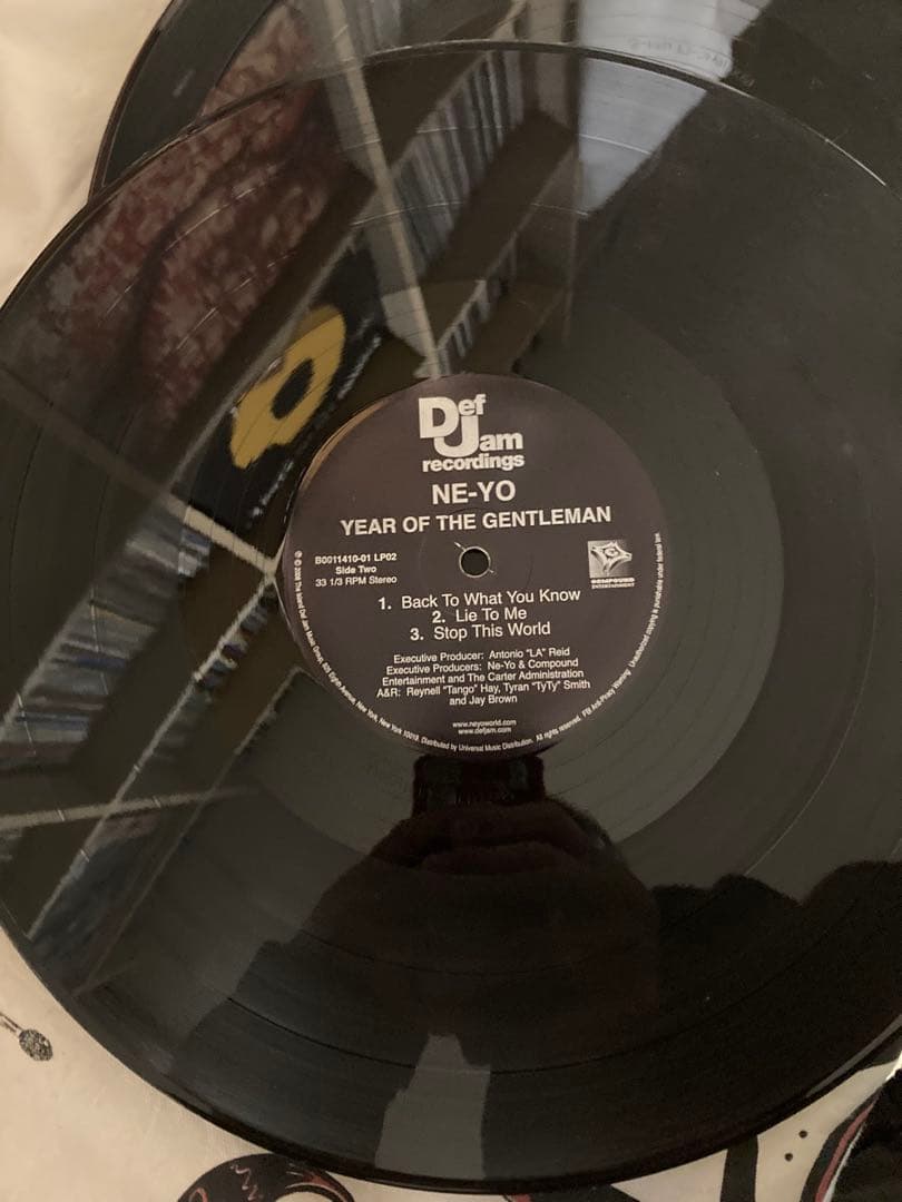 洋楽 NE-YO Year of the Gentleman LP