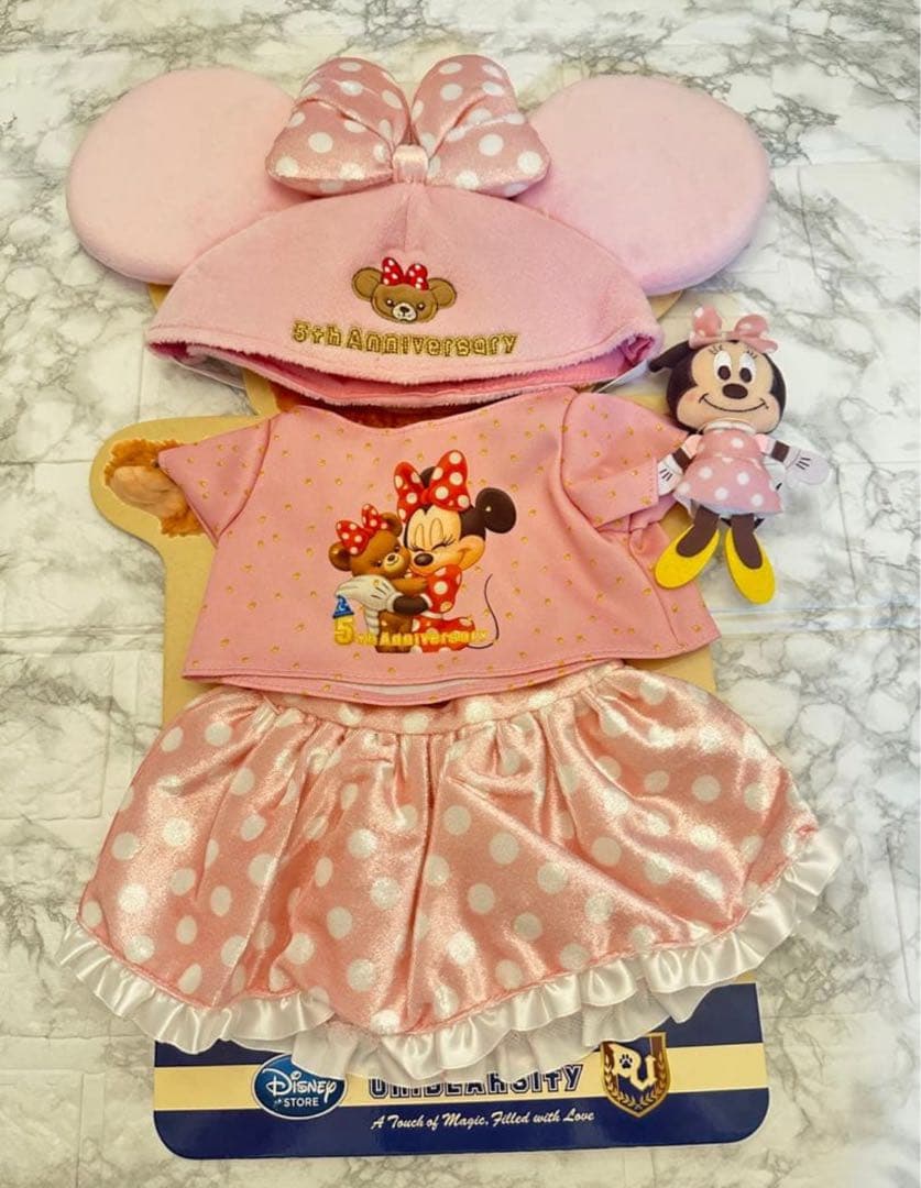 超貴重♡ユニベア ユニベアシティ懸賞5周年記念 ミニーマウスコスチューム