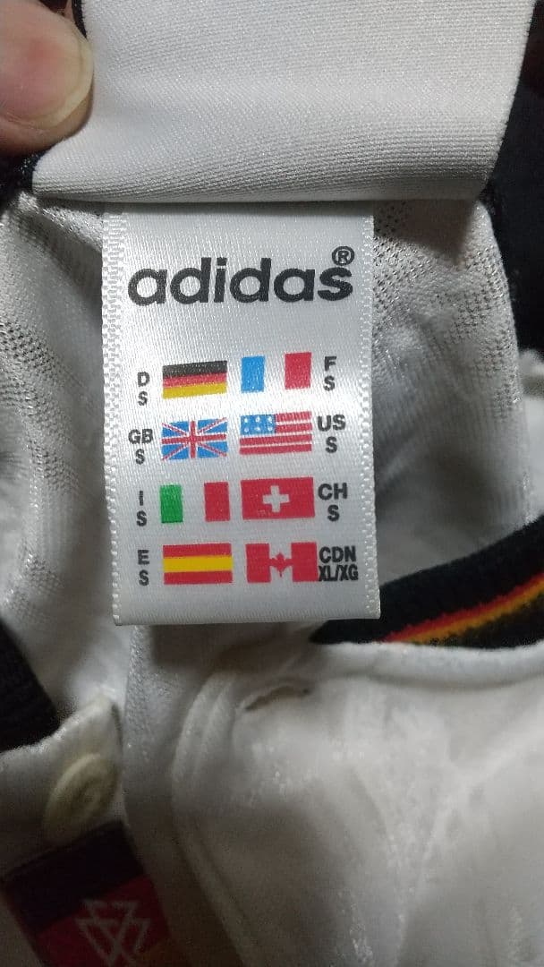 ドイツ代表 ユニフォーム 1996 adidas アディダス