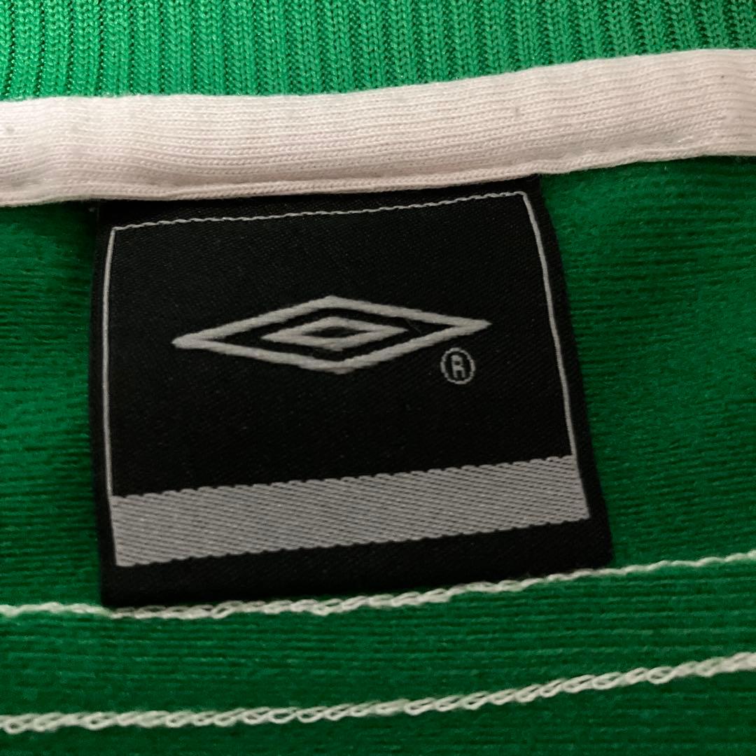 UMBRO アンブロ　3XL 長袖　ゲームシャツ　プルオーバー　グリーン