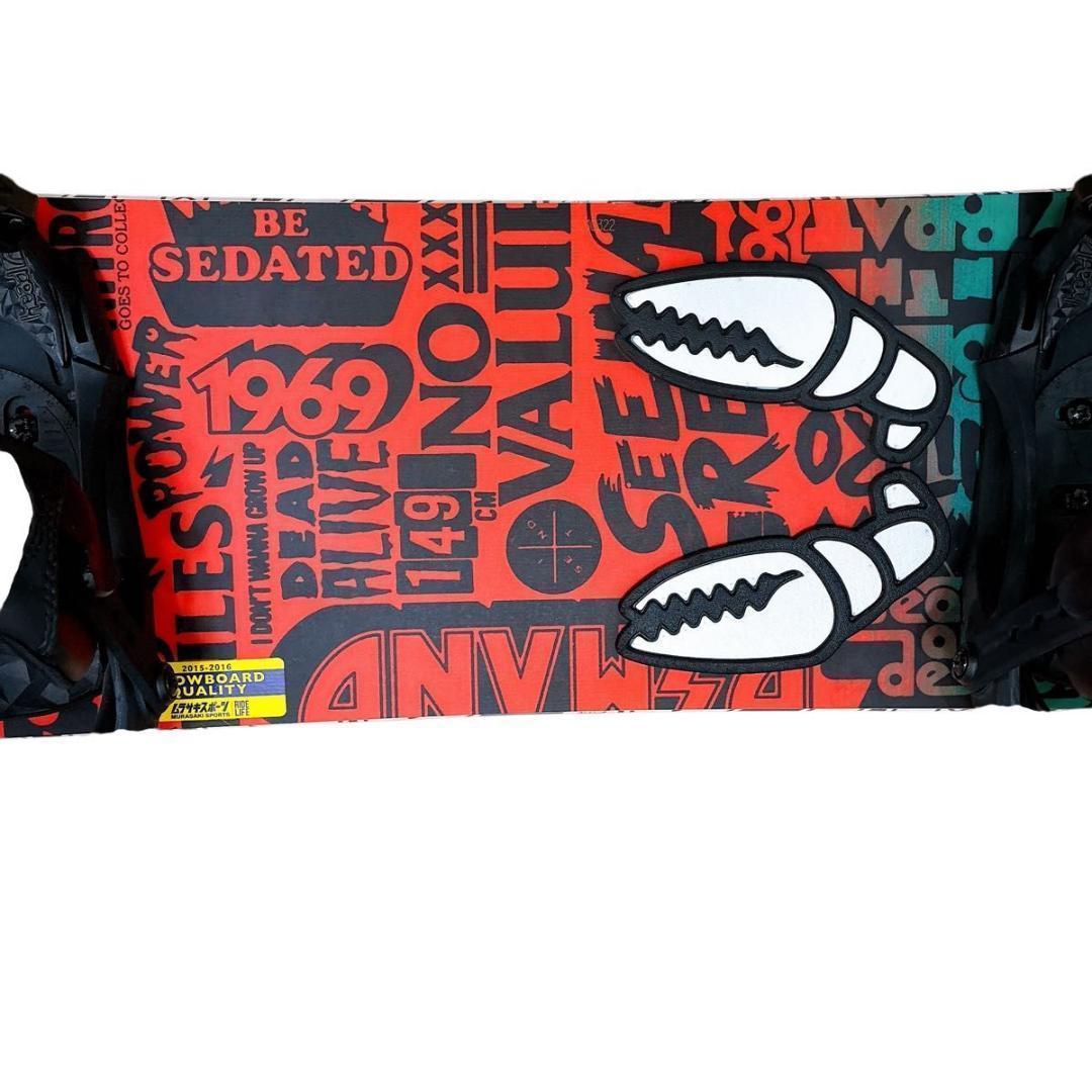 【美品】 NITRO DEMAND LTD 149 × HEAD NX スノボ