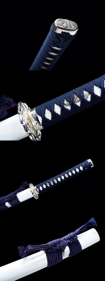 1069-武具 刀装具 日本刀　模造刀 居合刀 武士道 武蔵 鑑賞用 手鍛造打