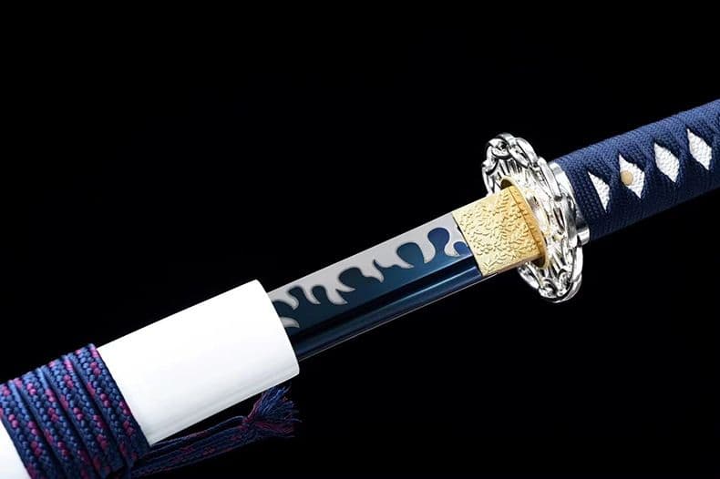 1069-武具 刀装具 日本刀　模造刀 居合刀 武士道 武蔵 鑑賞用 手鍛造打