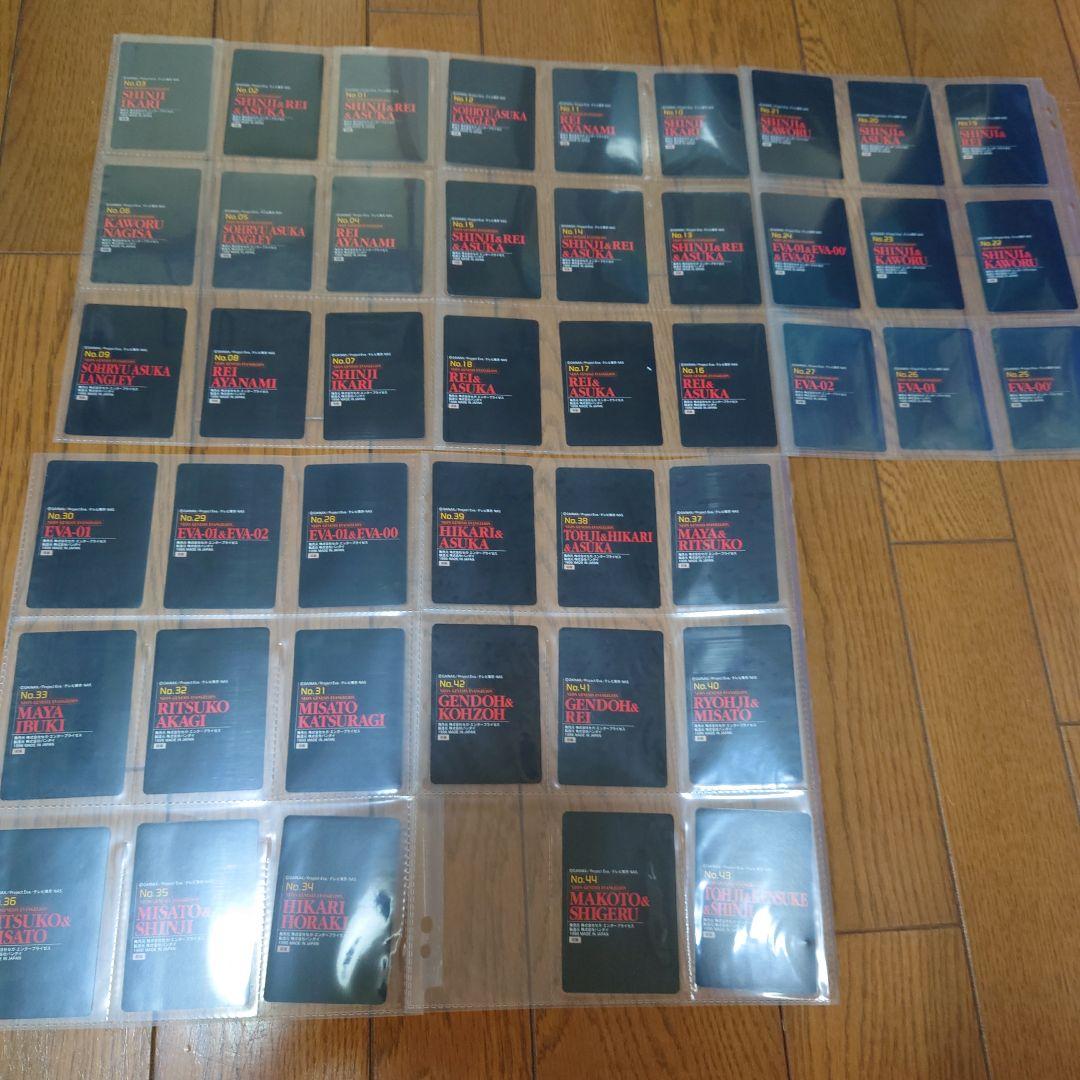 エヴァンゲリオン カードダスマスターズ バインダー＋第壱集コンプ 初版 おまけ付