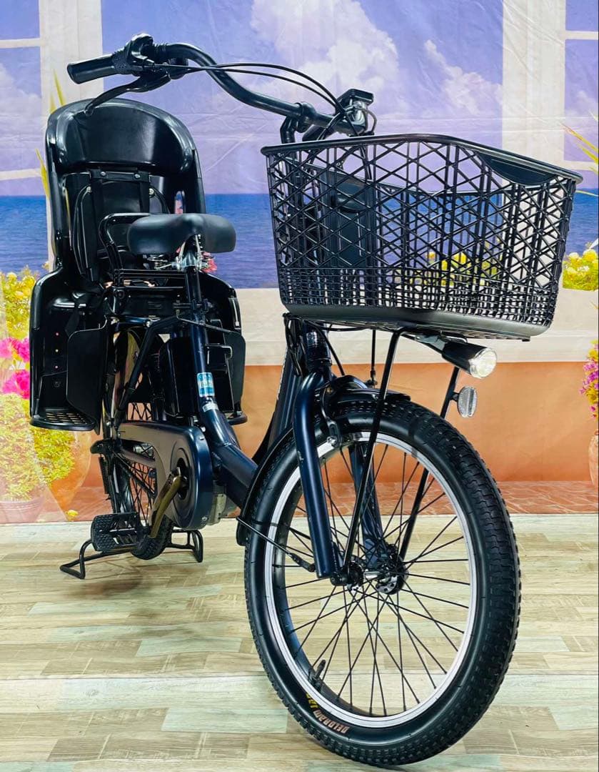 王様ギュットアニーズ⭐️16AHパナソニック子供乗せ電動アシスト自転車Y3131