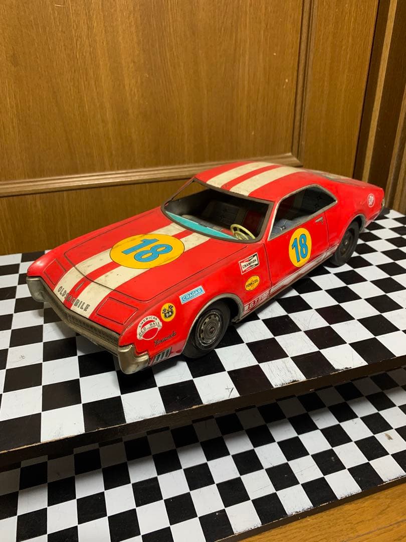 ❣️激レア アサヒ玩具ATC 当時物 ❣️日本製ブリキ オールズモービル トロネード