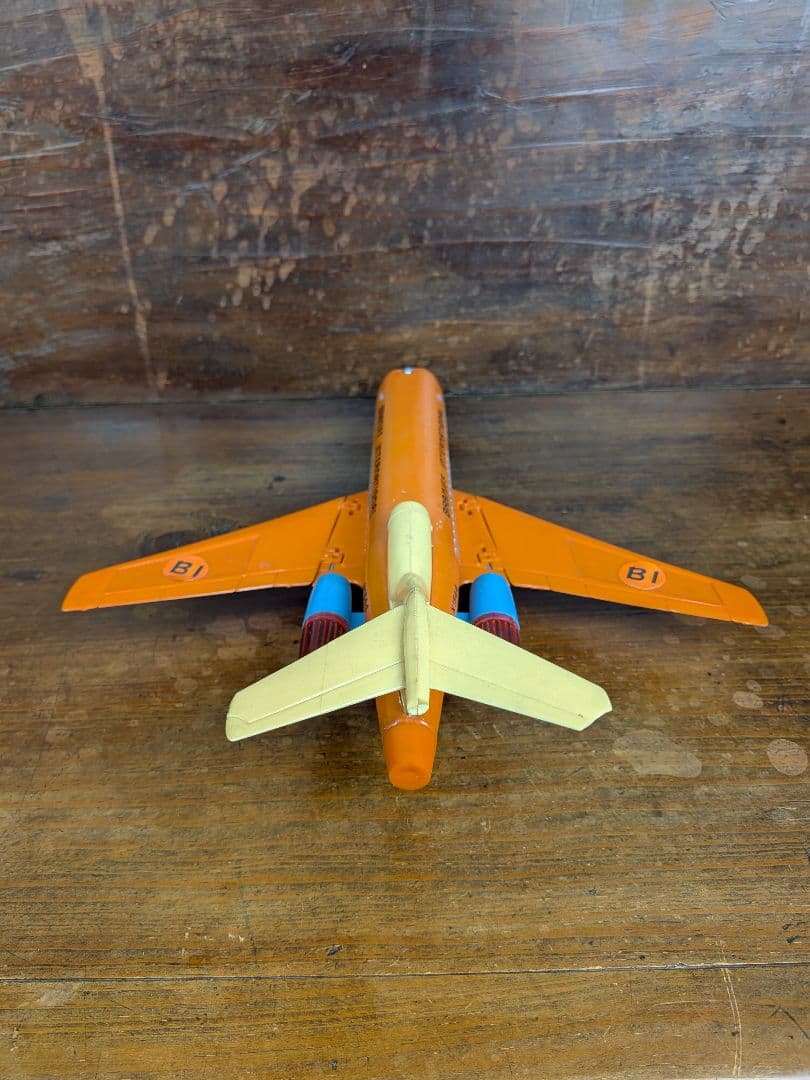 超レア★ブラニフ 航空★古いブリキ＆プラ製／フリクション★日本製★used