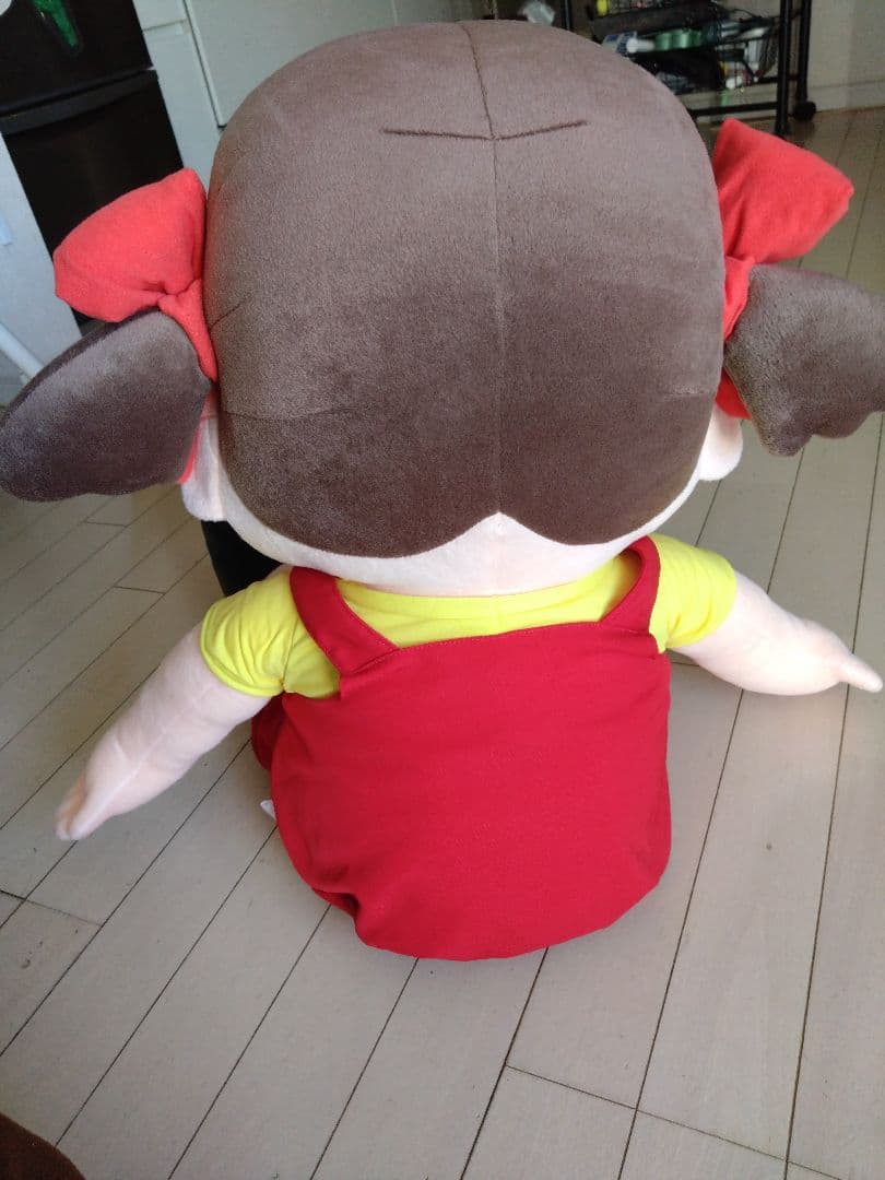 ペコちゃん ぬいぐるみ 大きめ ジャンボ 不二家 フジヤ シリアルナンバー付き