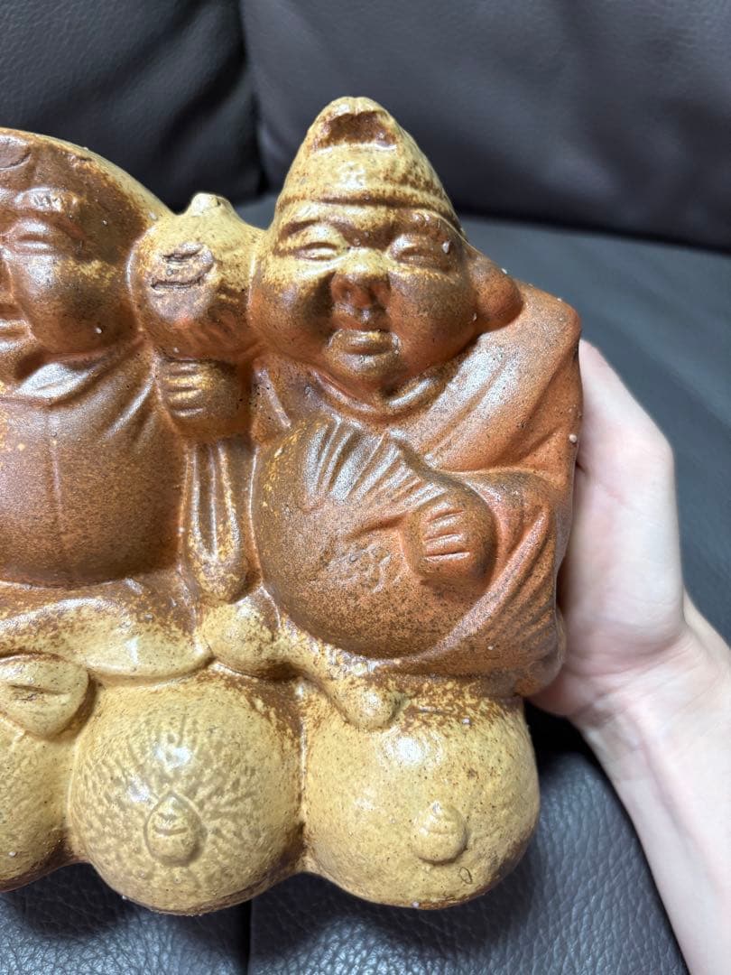 置物　七福神の恵比寿様と大黒天様
