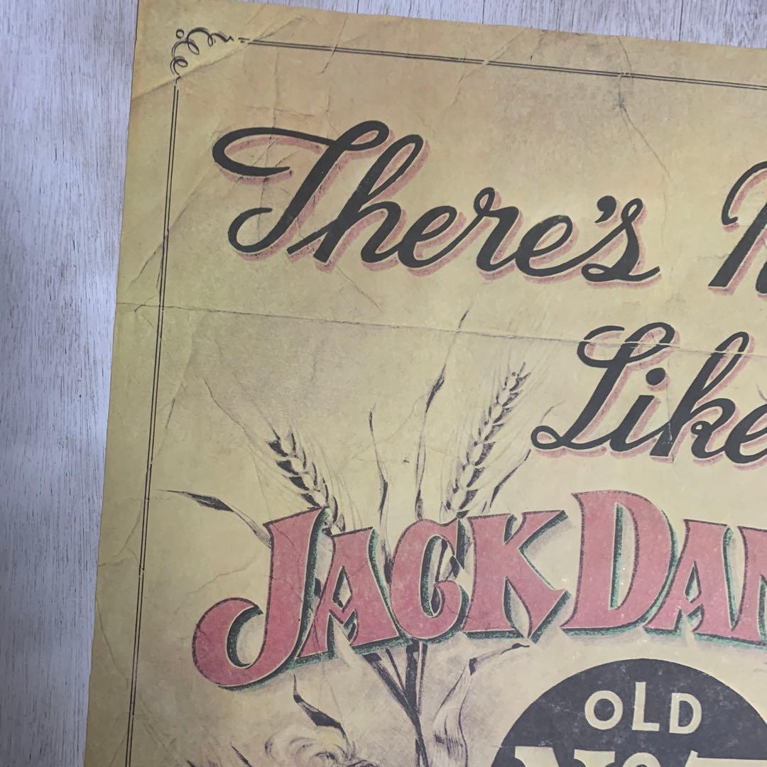 JACK DANIEL'S ポスター　非売品ジャック　ダニエルビンテージポスター