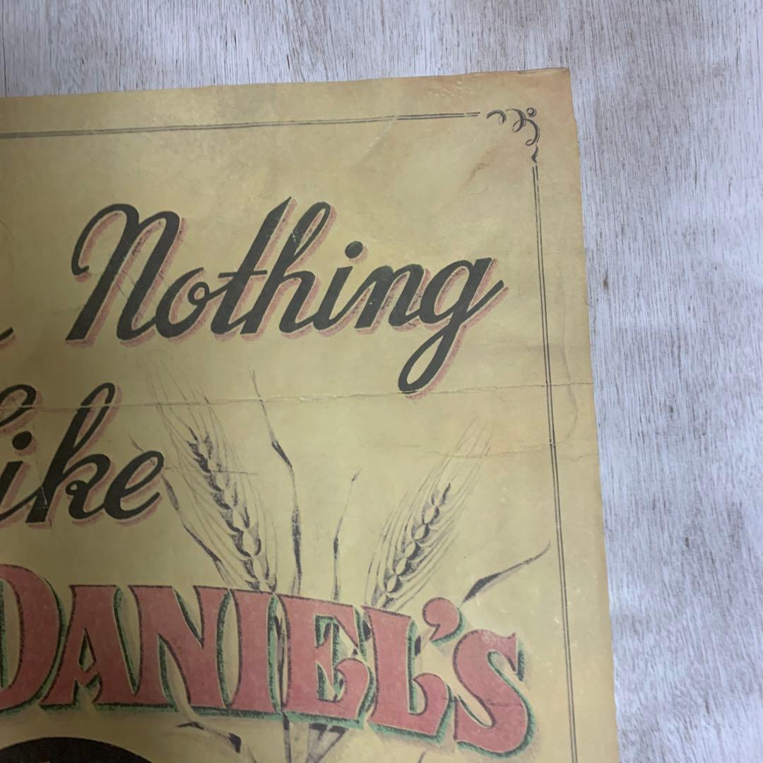 JACK DANIEL'S ポスター　非売品ジャック　ダニエルビンテージポスター