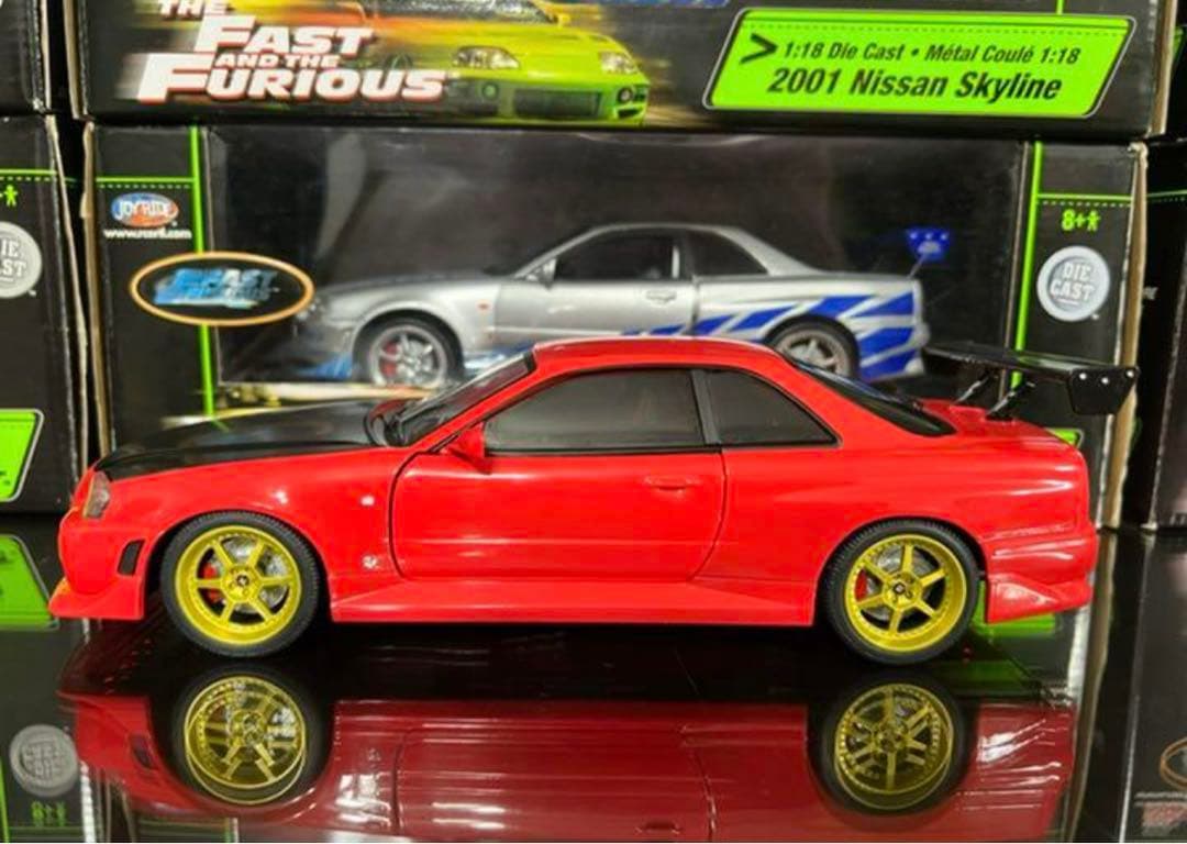 【LEDギミック】GREENLIGHT 1999 SKYLINE GTR