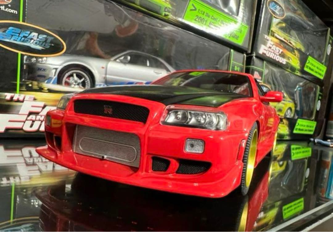 【LEDギミック】GREENLIGHT 1999 SKYLINE GTR