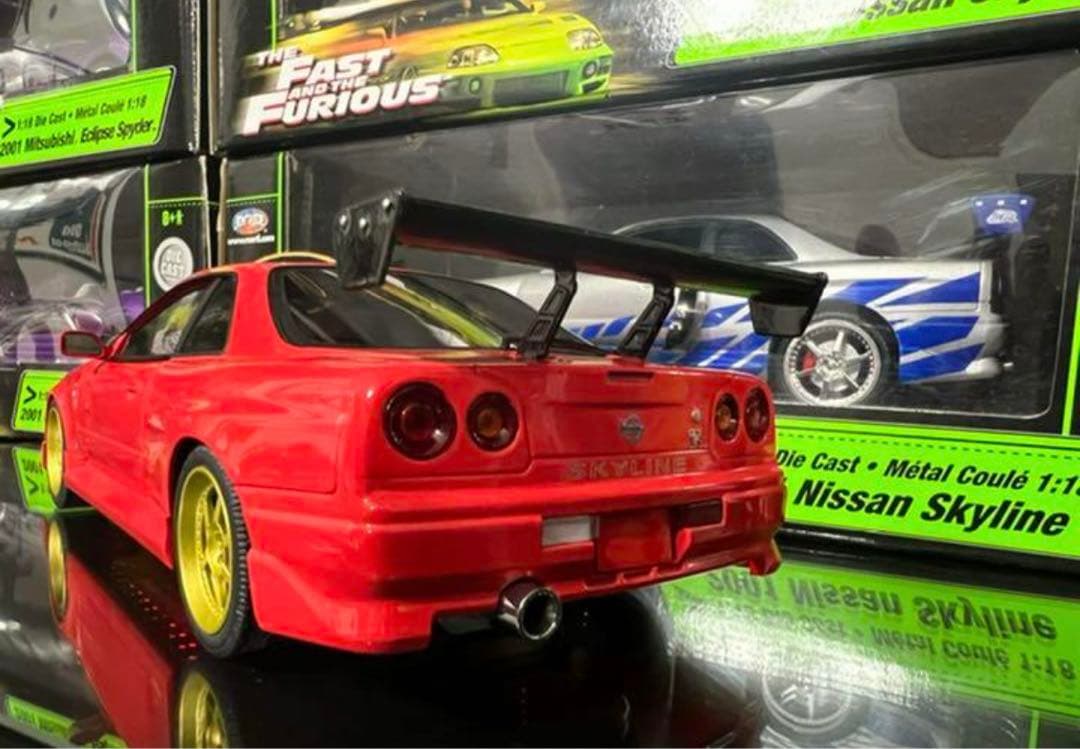 【LEDギミック】GREENLIGHT 1999 SKYLINE GTR