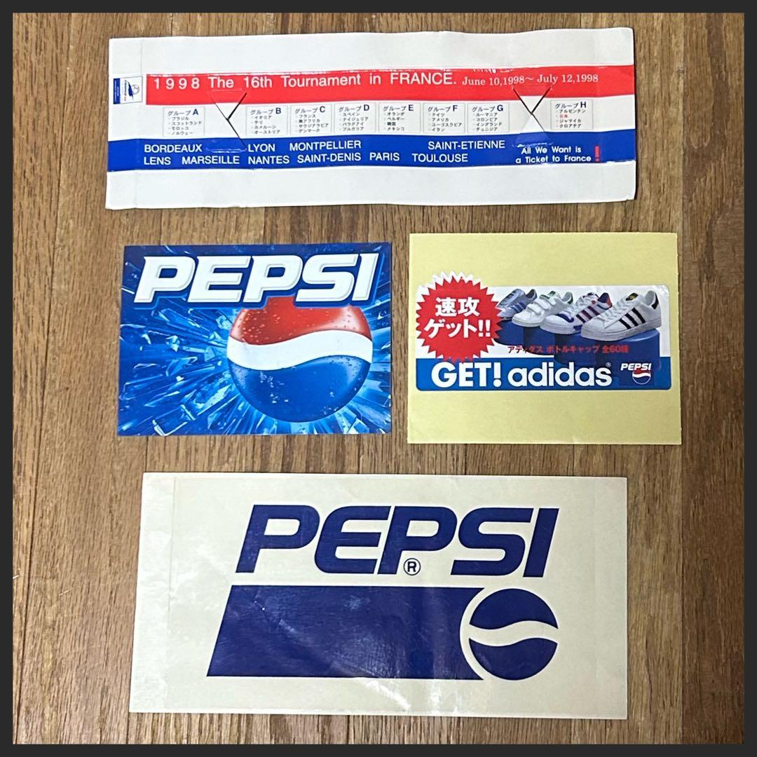 ペプシ豪華コレクションセット　木製ケース・ボトルキャップ・非売品・アディダス