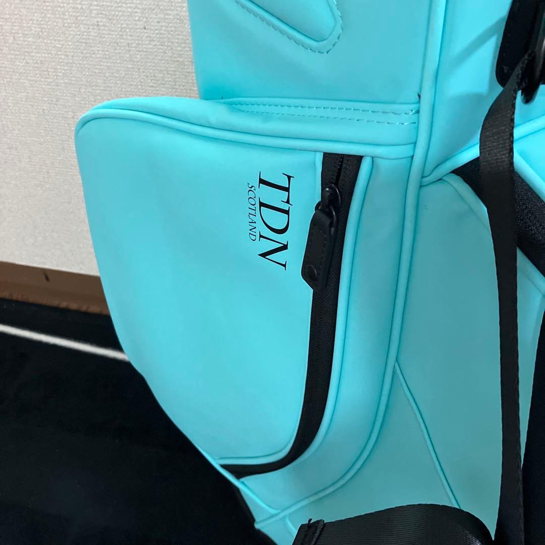 新品 TDN GOLF スコットランド発 プレミアム スタンドバッグ ブルー
