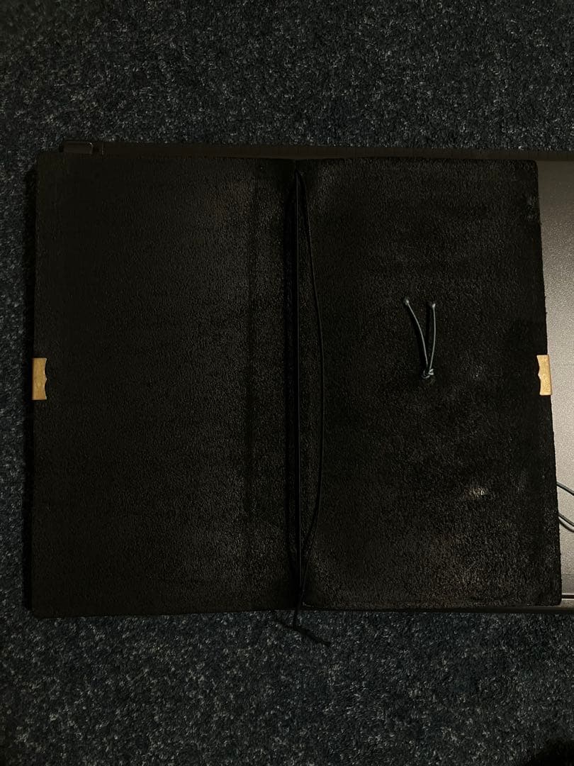 【カスタマイズ品】トラベラーズノート BLACKWING 黒