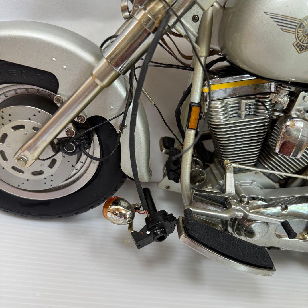 ディアゴスティーニ　ハーレーダビッドソン　ファットボーイ　ジャンク品　模型