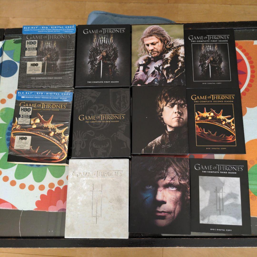 ゲーム・オブ・スローンズ　Bluray コンプリートセット　シーズン1 2 3