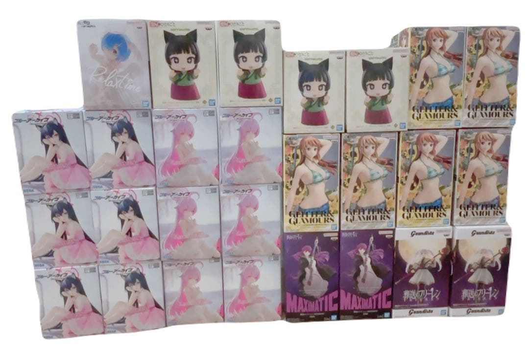 最新　プライズ　フィギュア　薬屋のひとりごと　葬送のフリーレン　ブルーアーカイブ