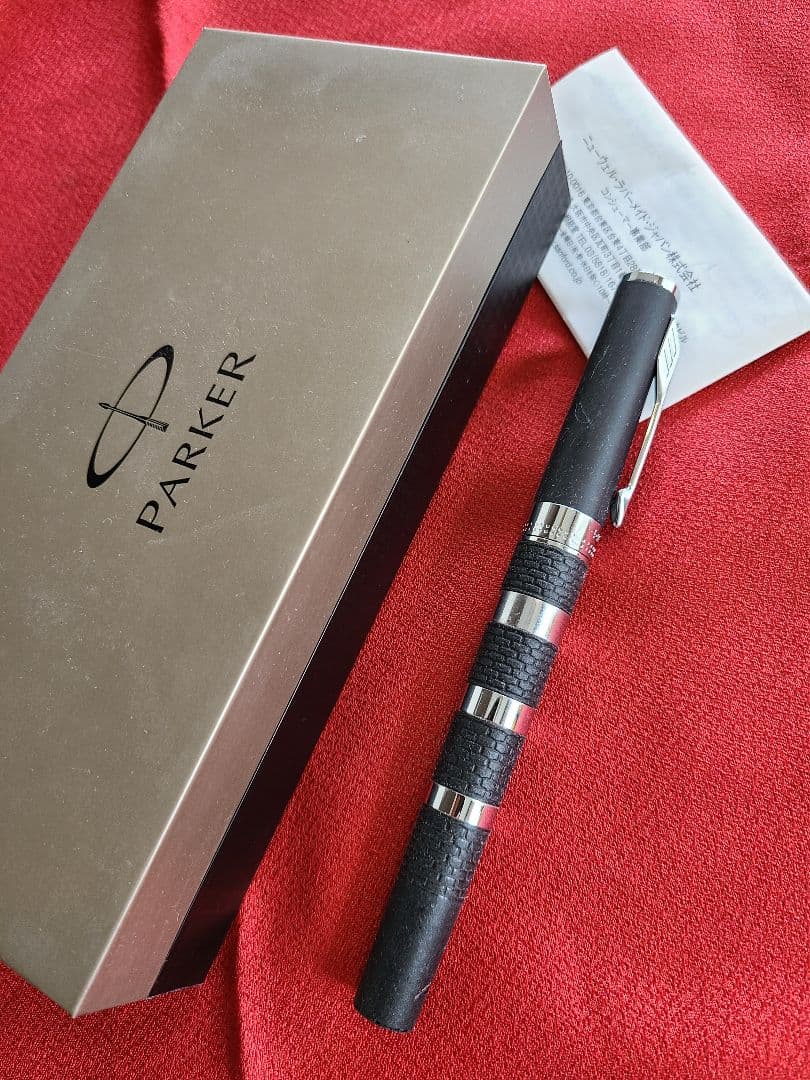 パーカー　5th ブラック　ラバー&メタルCT インク黒　イギリス