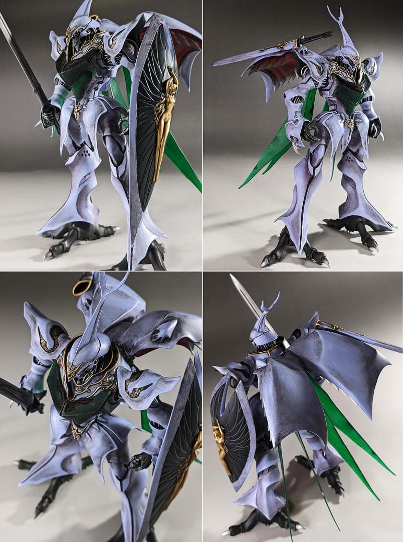 プラモデル　PLAMAX オーラバトラーサーバイン　組立塗装済