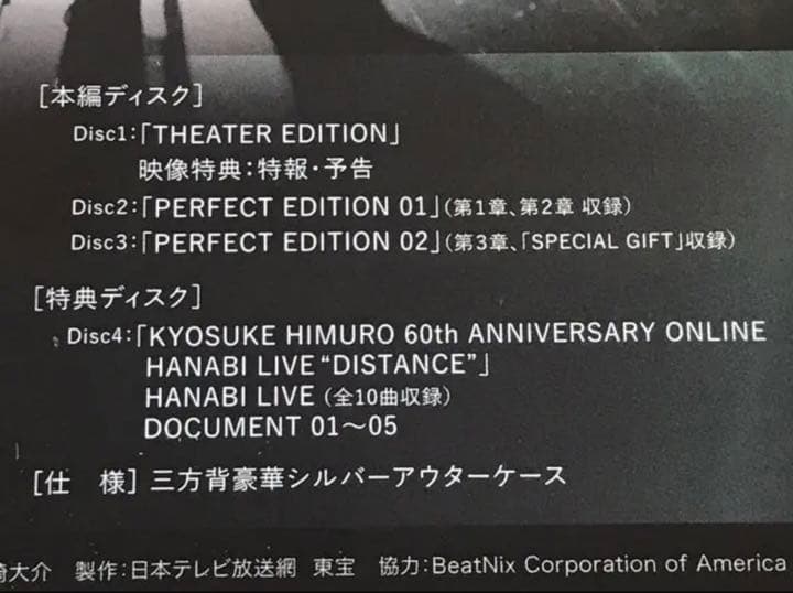 「DOCUMENT OF KYOSUKE HIMURO“POSTSCRIPT”」