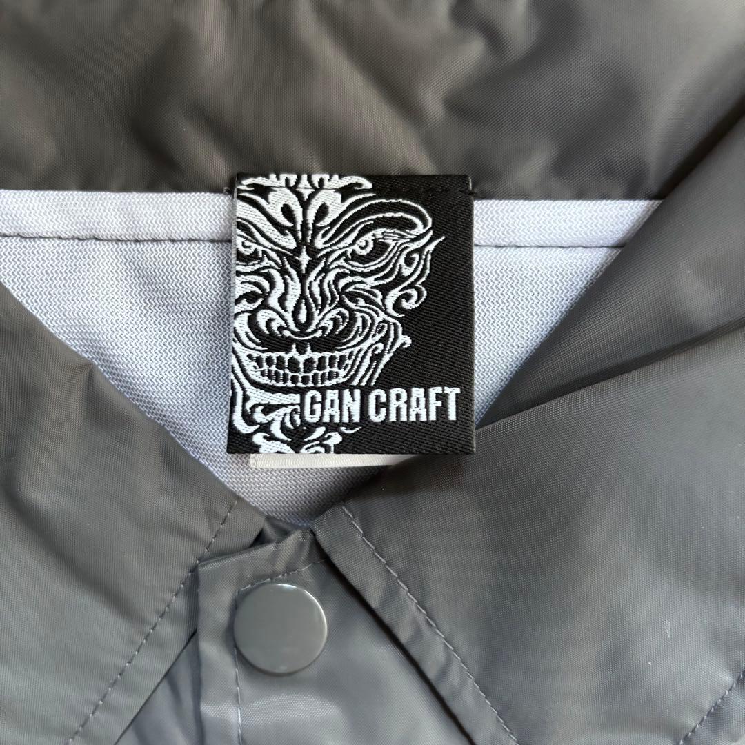 新品未使用　GAN CRAFT ガンクラフト　コーチジャケット M グレー