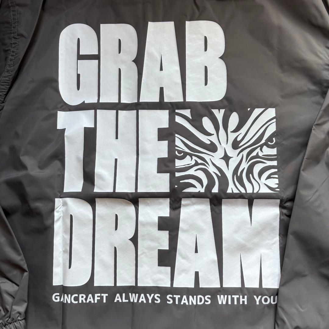 新品未使用　GAN CRAFT ガンクラフト　コーチジャケット M グレー