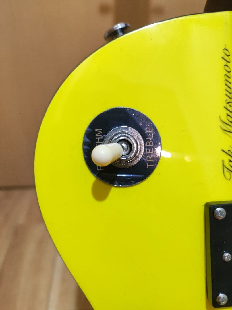 ノーブランド カスタム品 イエローレスポール