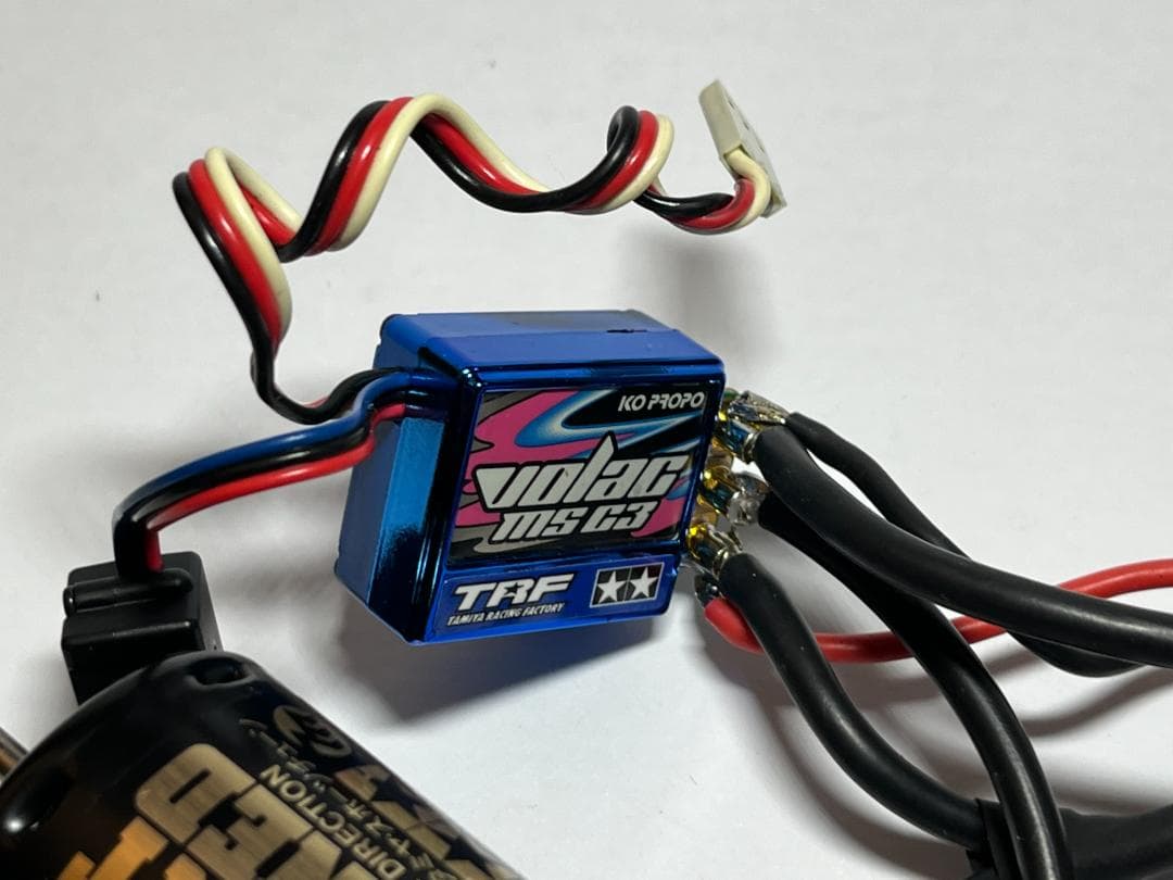 TAMIYA 1/10 RC用メカ TRF volac MS C3・モーター他