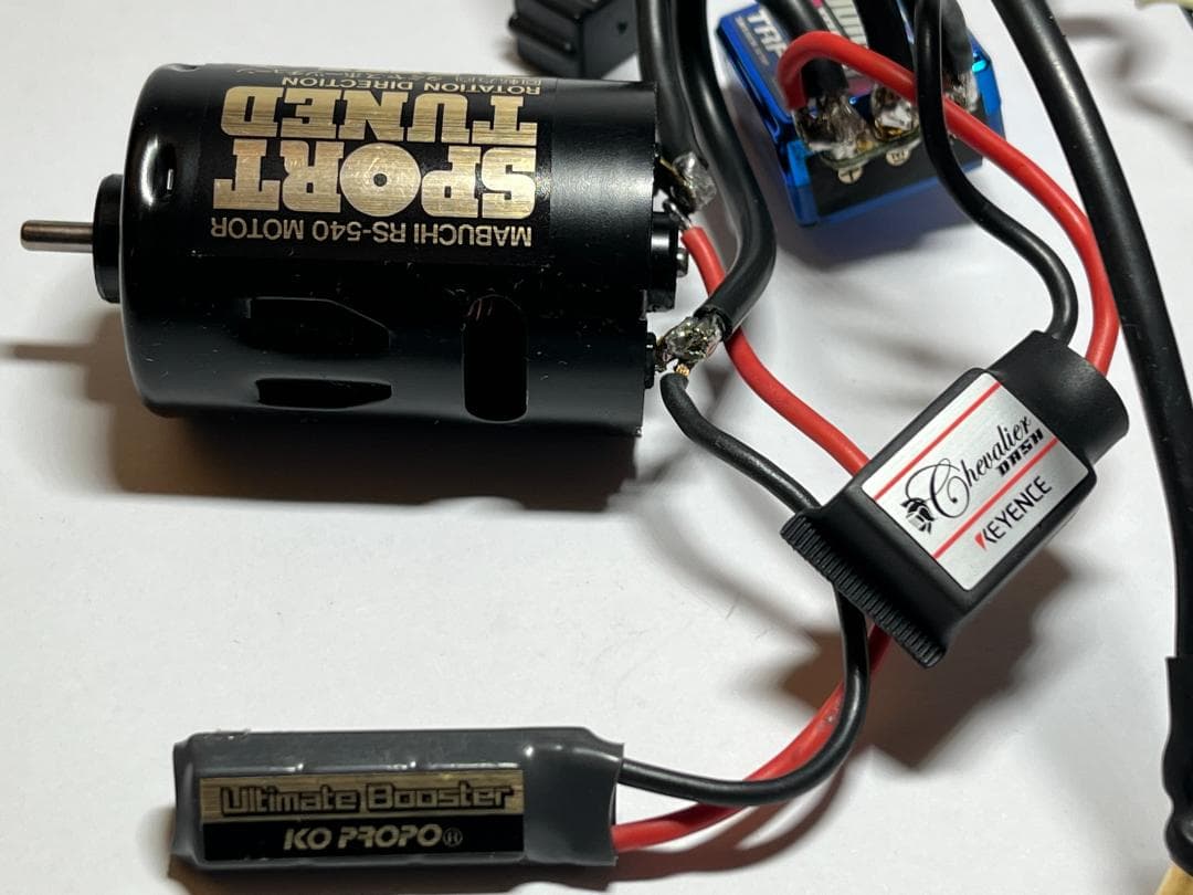 TAMIYA 1/10 RC用メカ TRF volac MS C3・モーター他