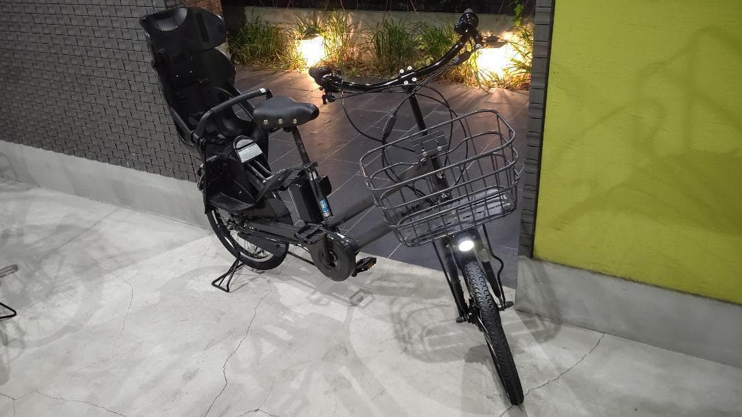 人気色　後期　BIKKE　GRI　シートクッション新品　電動自転車
