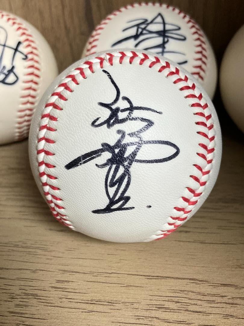 福岡ダイエーホークス 直筆サイン入りボール 4個セット