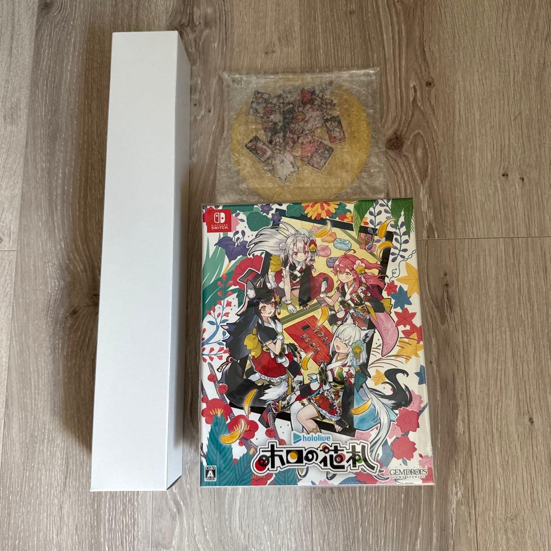 あみあみ限定特典付き Switch ホロの花札 特装版