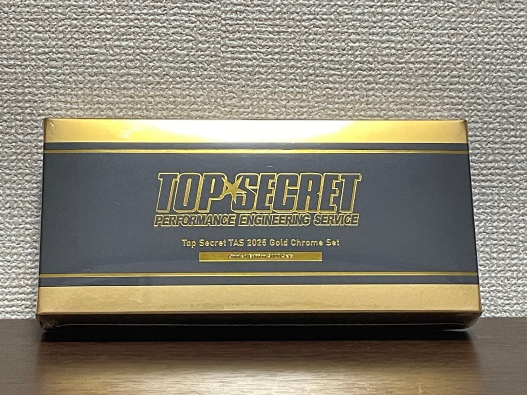オートサロン2025限定 MINIGT TOPSECRETゴールド3台セット