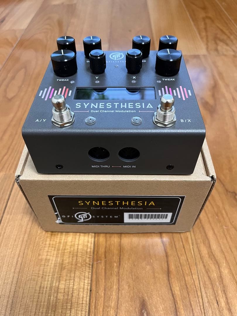 GFI SYSTEM SYNESTHESIA マルチモジュレーションエフェクター