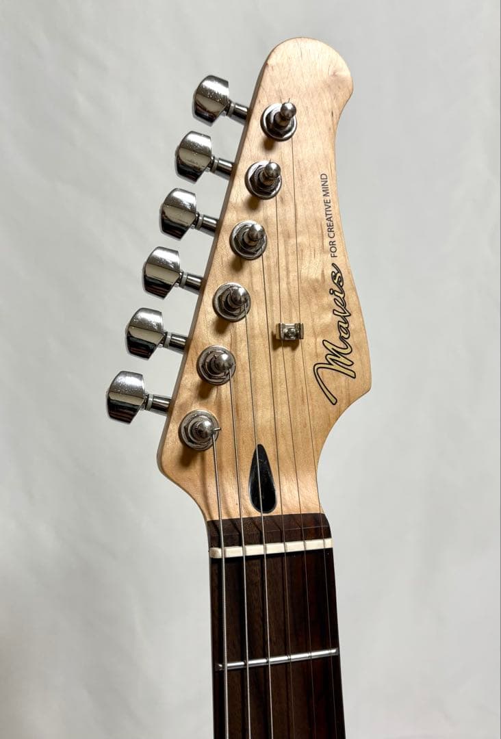 【美品、新品弦張替済】Mavis エレキギター サイクロン