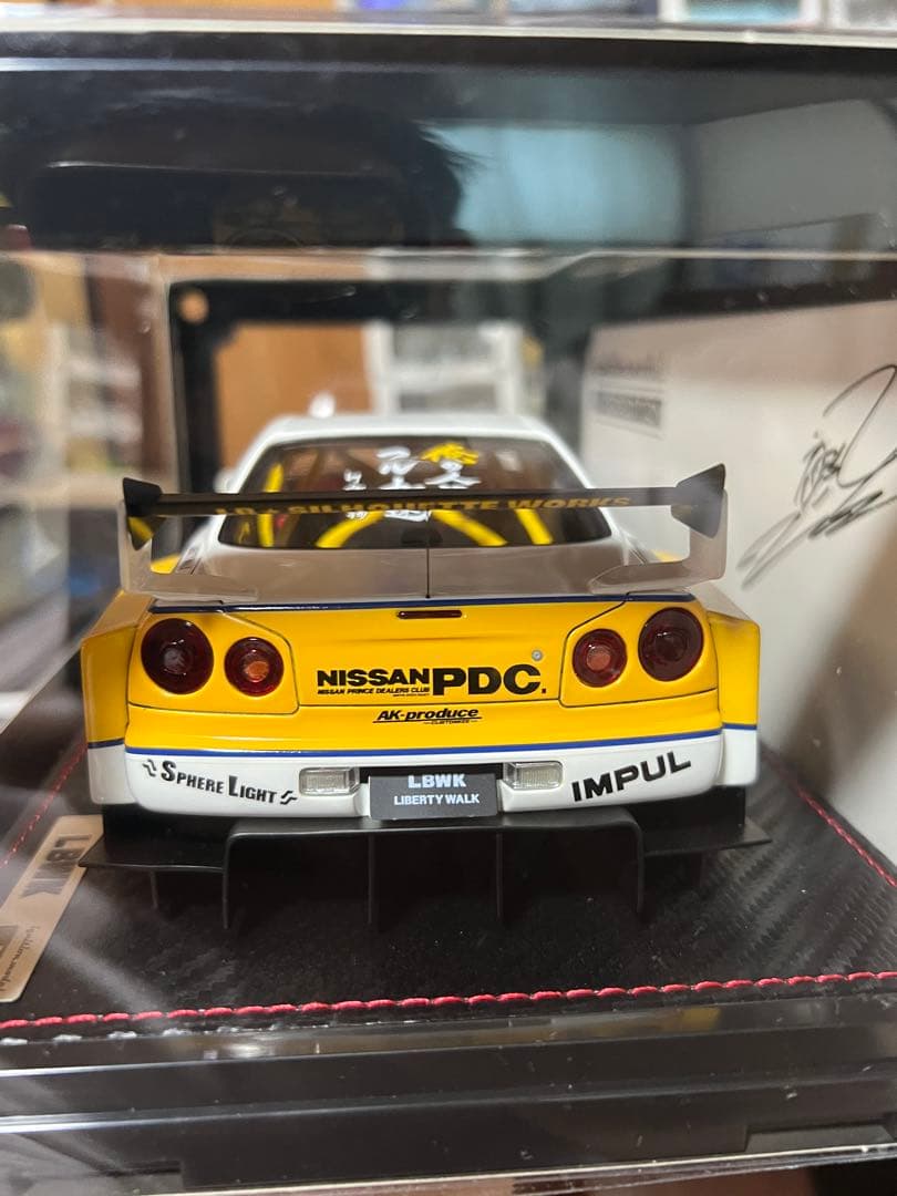 ミニカー 1/18 Ignition Model ER34 LBWK