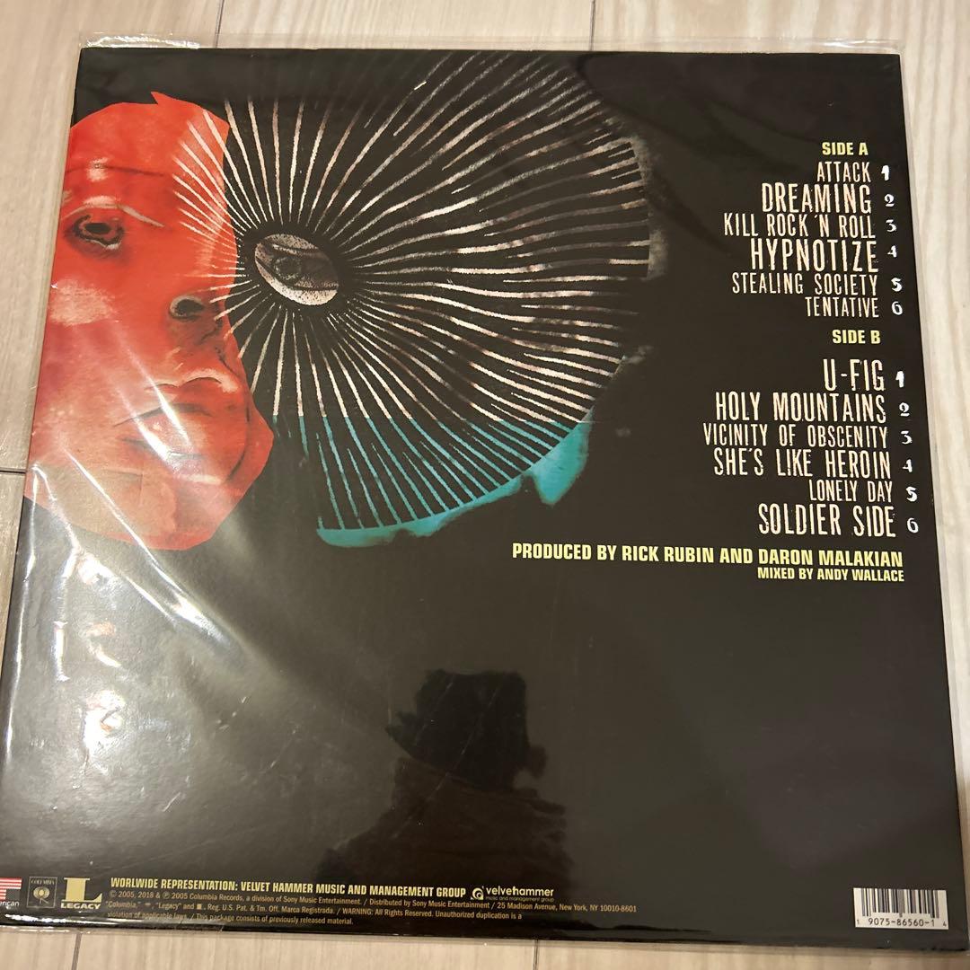 SYSTEM OF A DOWN HYPNOTIZE レコード