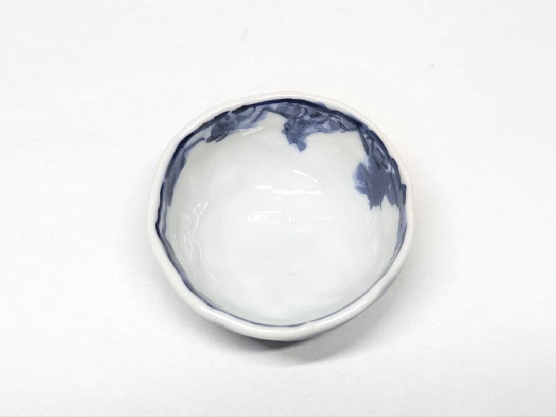 名工 清風与平 造 染付 盃 2点セット