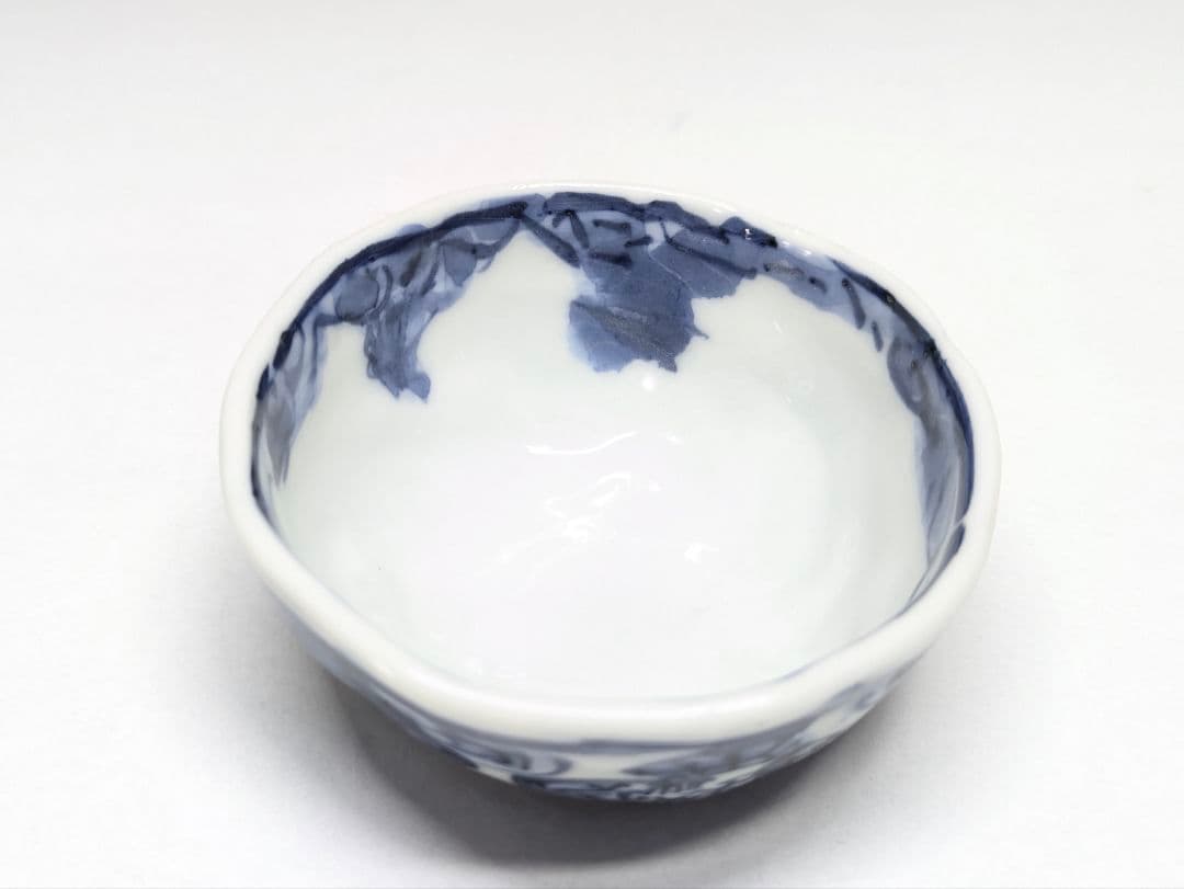 名工 清風与平 造 染付 盃 2点セット